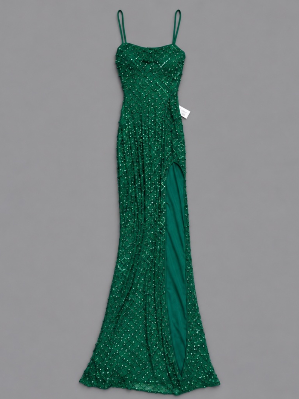 City Studios Embellished Sequin Beaded Gown – XS – NWT